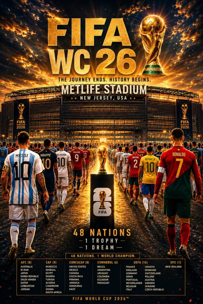 fifa world cup 2026™ the greatest football tournament on earth
