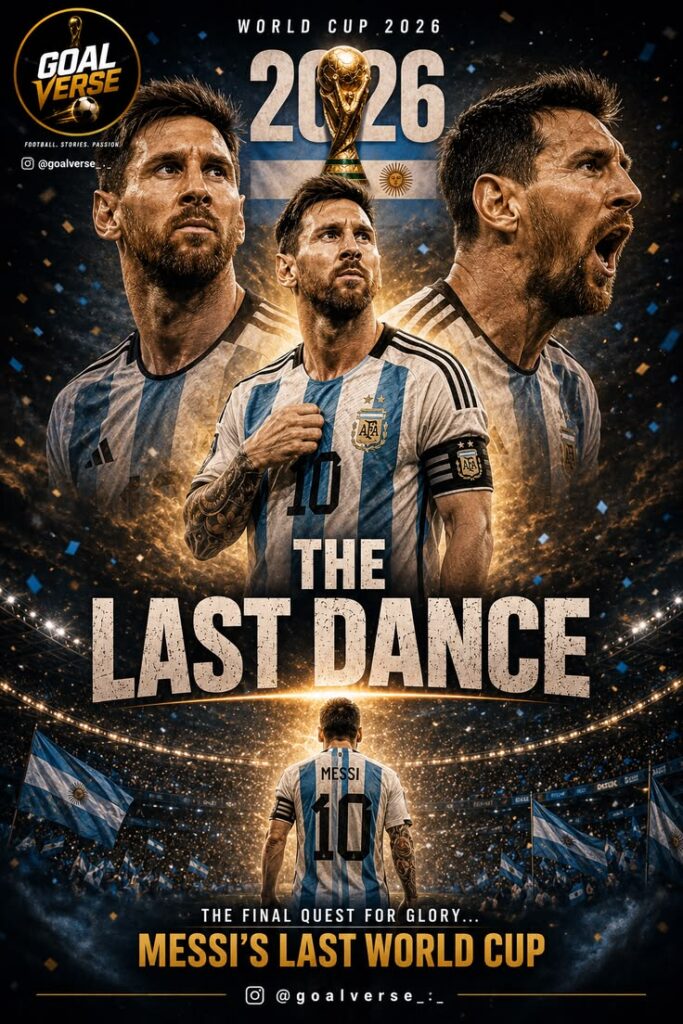 Messi Sends Argentina Into World Cup Final lionel messi last dance fifa world cup 2026 poster 🇦🇷🏆
