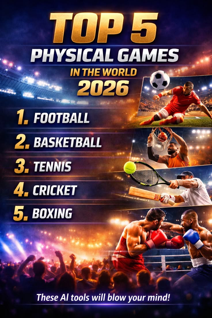 Top 5 Physical Games in the World 2026: Ranked Top 5 Physical Games in the World 2026: Ranked